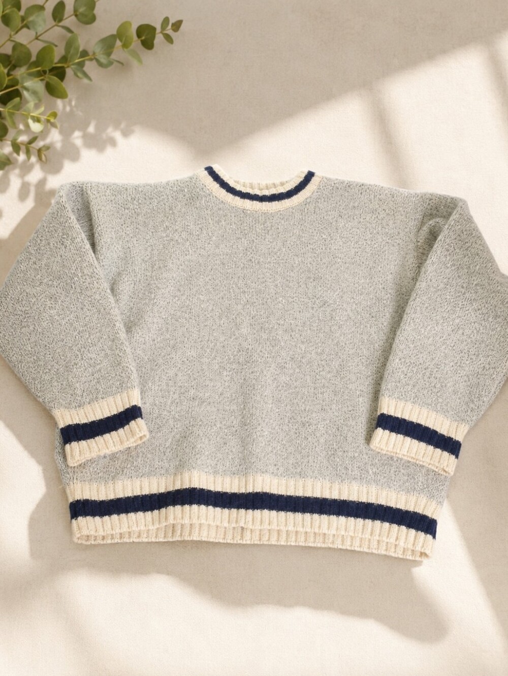 Boathouse Row Wool Sweater Size Large | Cozy Heavy Knit Cabin Cottagecore